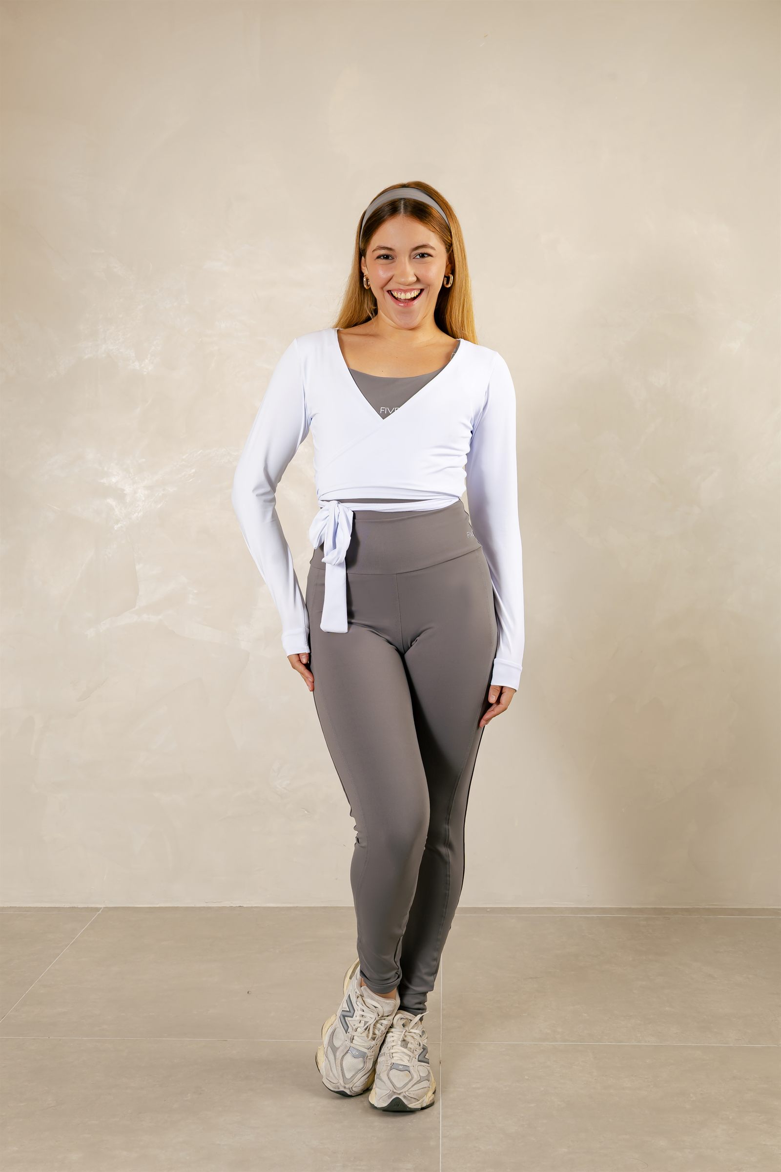 Camiseta Alça com Regulador — Cinza